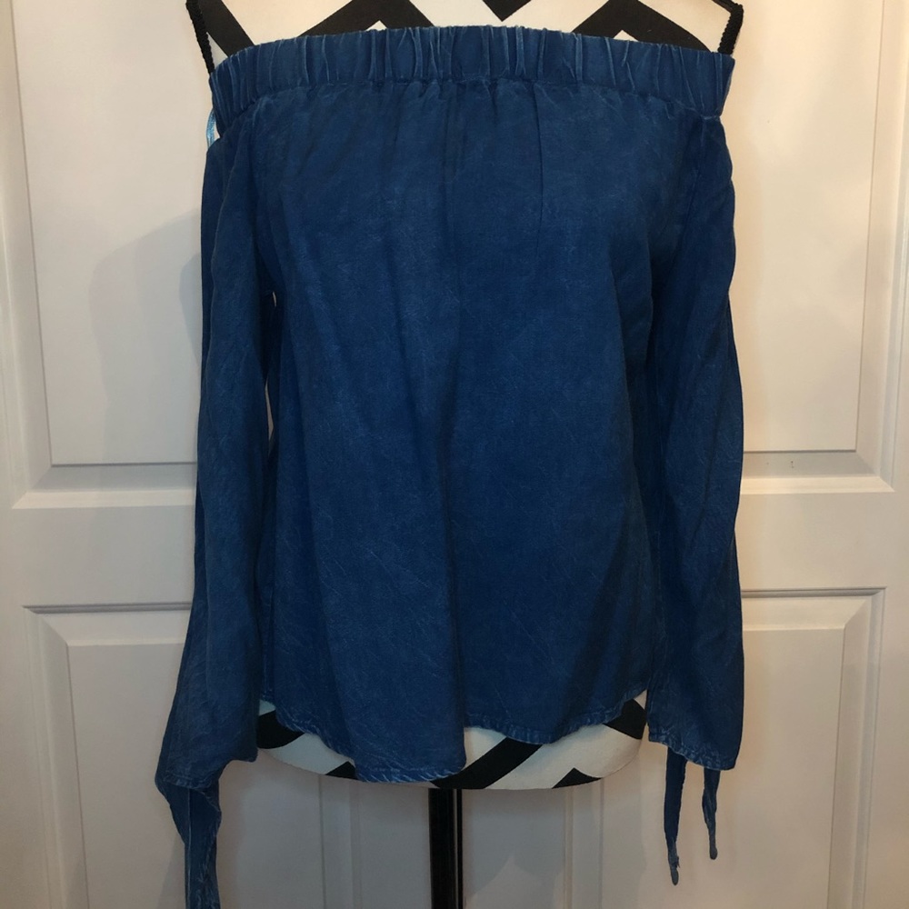 Off the shoulder blouse